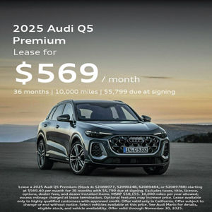 2025 Audi Q5 front facing special